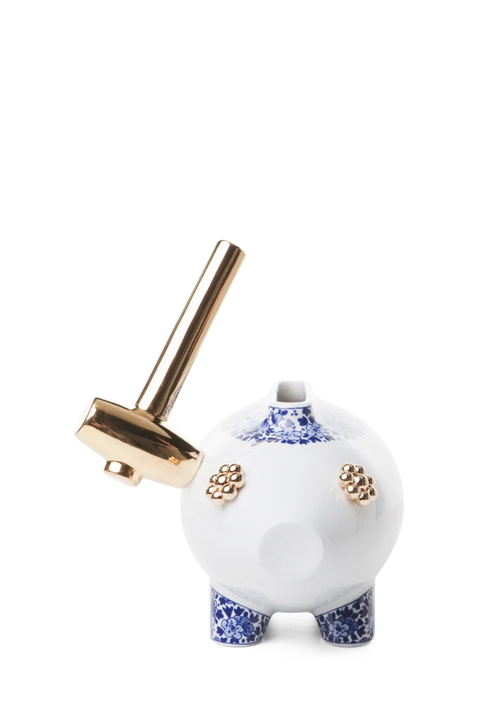 The Killing of the Piggy Bank vase front side